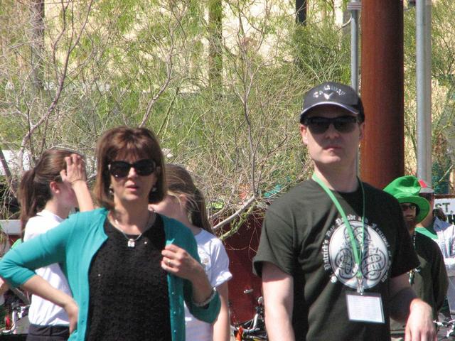 Tir Conaill Academy of Irish Dance teachers Rosemary Browne, MD, TCRG and Christopher McGrory, ADRG